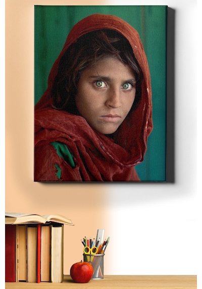 Webstyle Sayılarla Boyama Seti Kasnaklı Afgan Kız 40 X 50 Cm
