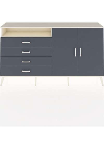 Arges Konsol 3 Raflı 4 Çekmeceli 2 Kapaklı 176x30x99 Aytaşı-antrasit Antrasıt/antrasıt - Aytası Arges Konsol 3 Raflı 4 Çekmeceli 2 Kapaklı 176x30x99 Aytaşı-antrasit Antrasıt/antrasıt - Aytası