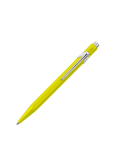 Caran Dache Metal Sarı Tükenmez Kalem 849-010