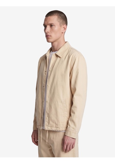 Koton Cepli Oversize Pamuklu Uzun Kollu Klasik Yaka Ceket Bej 7wam50001nd Ekru