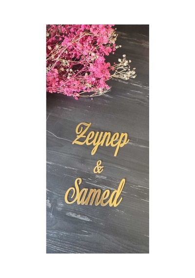 Nişan Tepsisi Isimleri Kız Isteme Çiçeği Ve Çikolata Kutusu Isimleri Pleksi 8 Cm