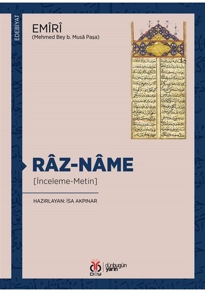 Raz-Name: İnceleme - Metin - Emiri - DBY Yayınları
