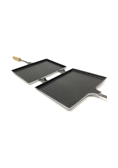 Taşhan T-0082 İçi Teflonlu Ocak Üstü El Tost Makinesi-23x17.5 CM