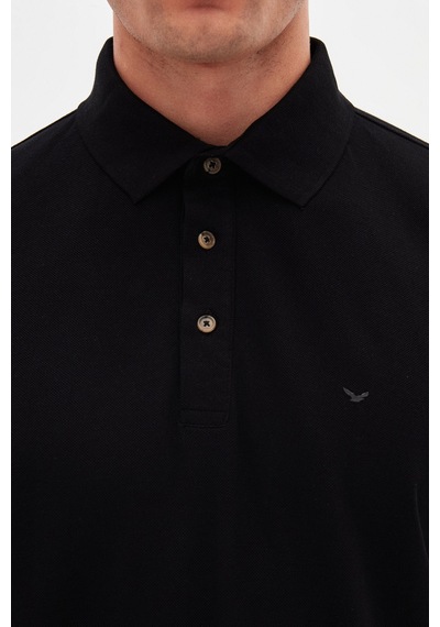 D's Damat Ds Damat Regular Fit Siyah Pike Dokulu T-shirt 4hc146551001m Siyah