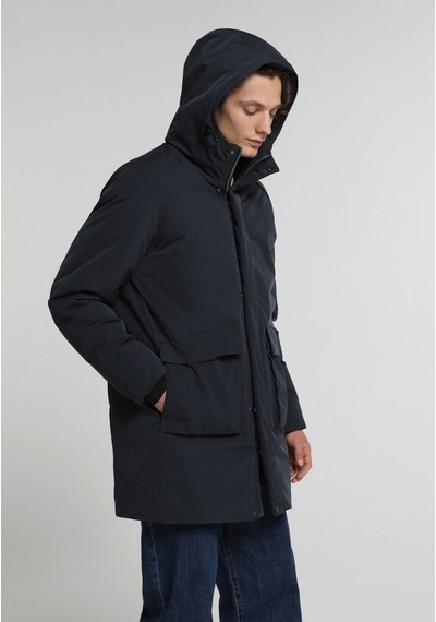Colin's Colins Regular Fit Dik Yaka Fermuarlı Astarlı Erkek Lacivert Kaban Cl1082065 Q1.v1 Nav