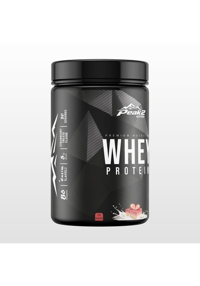 Whey Protein Tozu Çilekli Trileçe Aromalı 500gr 20 Servis Çilek