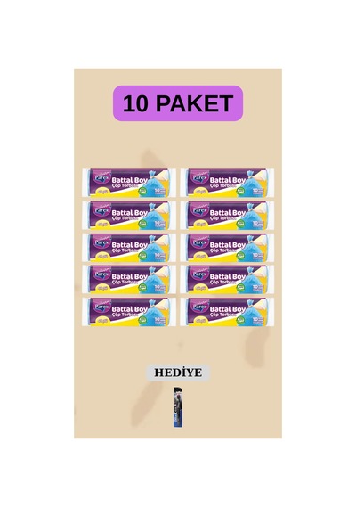 Çöp Torbası Battal Boy 72x95 Prx008