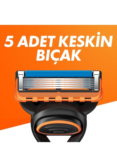 Gillette Uefa Champions League Special Edition Gillette Fusion5 Erkekler İçin Tıraş Makinesi