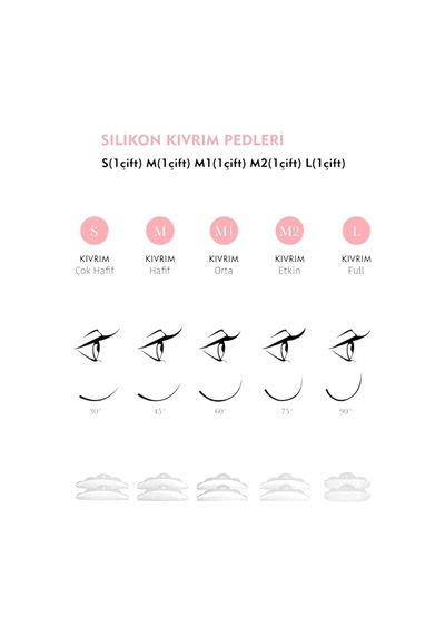 Kirpik Lifting Seti, Lash Lift, Kaş & Kirpik Perma Seti Tam Set