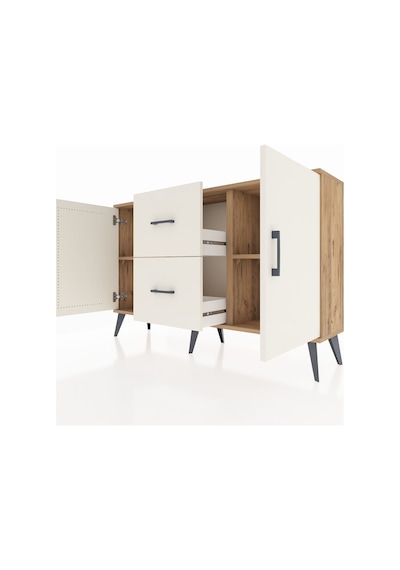 Arges Konsol 2 Raflı 2 Çekmeceli 2 Kapaklı 132x30x83 Çam-aytaşı/aytaşı Aytaşı/aytaşı Arges Konsol 2 Raflı 2 Çekmeceli 2 Kapaklı 132x30x83 Çam-aytaşı/aytaşı Aytaşı/aytaşı