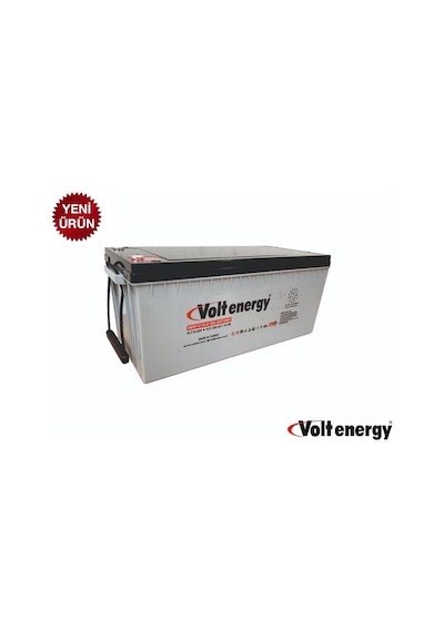 Volt Energy 12 V 225 Amper Jel Akü Deep Cyle Nanocarbon