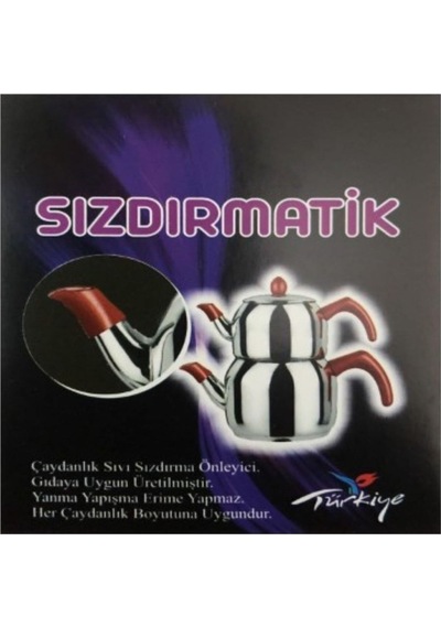 2 Takım 4 Adet Kırmızı Çaydanlık Için Sıvı Tutucu Çelik Diğer