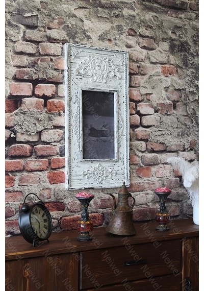 Neiwel Vintage Baus Resim Ve Ayna Çerçevesi Beyaz