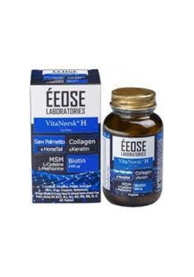 Eeose Vitanorsk H For Men Saç Dökülmesine Karşı 45 Tablet