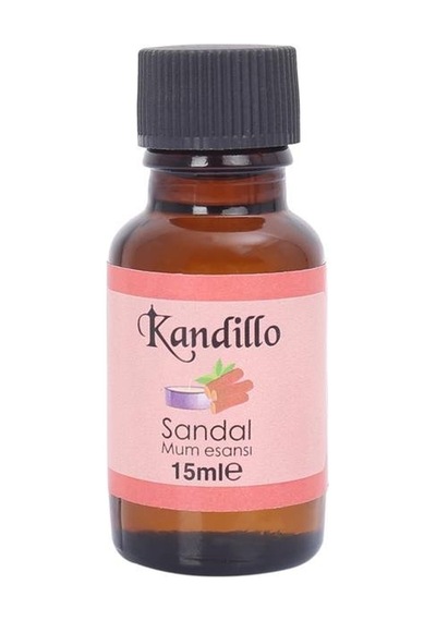 Kandillo Sandal Mum Esansı 15ml, Mum Koku Soya Wax Esansı