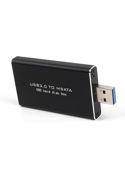 Msata Usb Usb 3.0 Msata Ssd Sabit Disk Adaptörü M2 Ssd Harici Hdd Kutusu