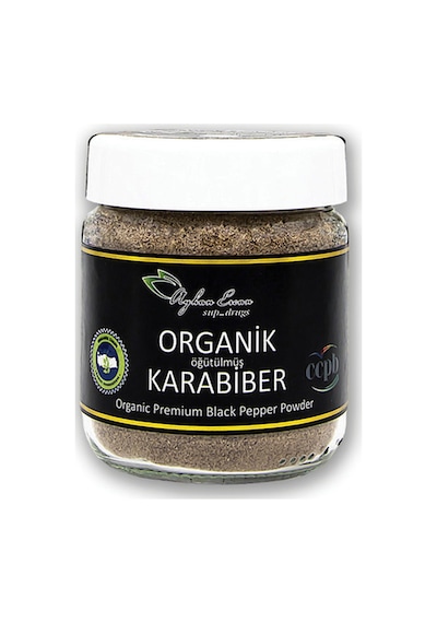 Ayhan Ercan Öğütülmüş Organik Karabiber 80 G
