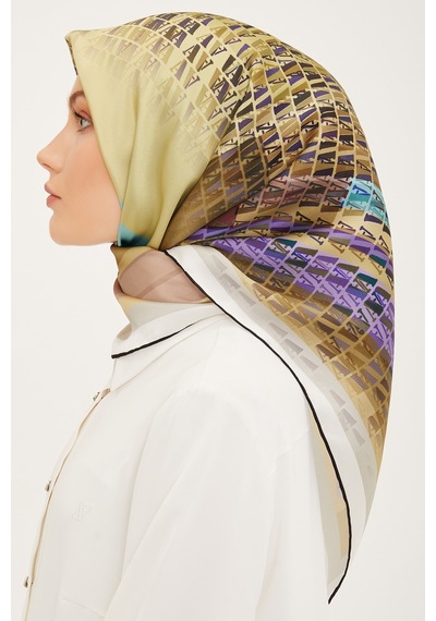 Armine 90 90 İpek Eşarp 8934d Sura E23ya8934d01 - 90x90 / 53