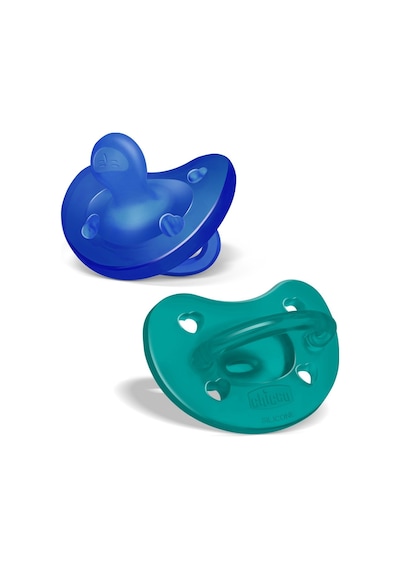 Chicco Physioforma Soft 2'li Silikon Emzik 16-36 Ay Erkek