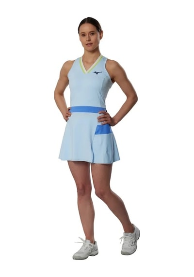Mizuno Stargazer Kadın Tenis Elbisesi Mavi Çok Renkli