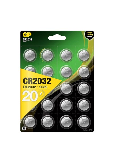 Cr2032 3v Lithium Knopfzellen, 20 Stück Li-mn Knopfbatterien Cr 2032 - 3 Volt İm 20-er Pack, Batterien Einzeln Entnehmbar Batteries Markenprodukt