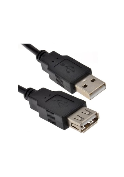 0.5M Usb Uzatma Kablosu Dişi Erkek Kısa Usb 2.0 Kablo - 50Cm