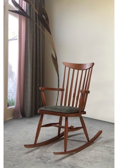 Cotswold Rocker Sallanır Sandalye Ceviz