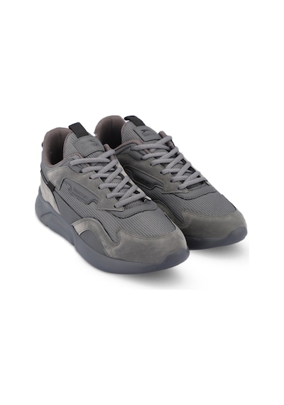 Slazenger OPTION Erkek Koşu &amp; Yürüyüş Ayakkabı Koyu Gri