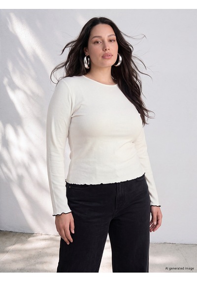 Lcw Curve Siyah Büyük Beden Kadın Body 2'li