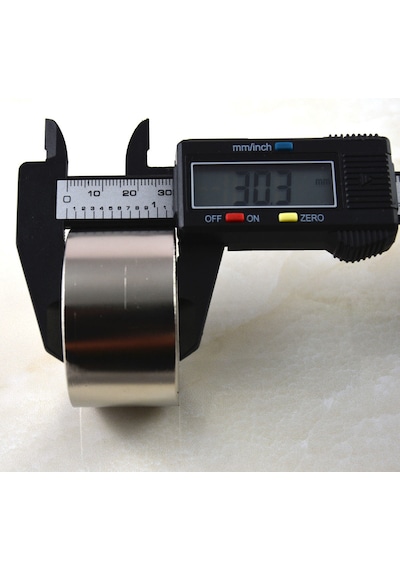 Çap 50Mm X Kalınlık 30Mm Çok Güçlü Büyük Neodyum Mıknatıs N11.33166
