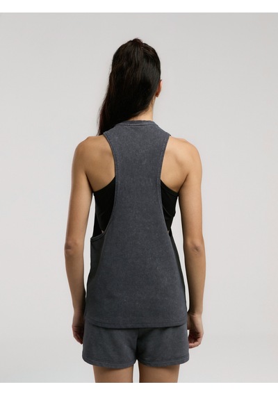 Everlast Authentic Boxing Wmn Oversize Antrasit Kadın Atlet Antrasit