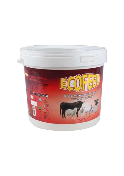 Revitamin Eco Feed Büyük Ve Küçükbaş Vitamin Mineral Premiksi 20 KG Kova