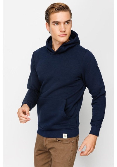 Igs İgs Standart Kapüşonlu Erkek Sweatshirt Lacivert