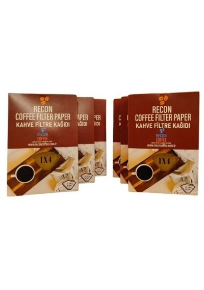Recon Coffee Filtre Kağıdı 6 Kutu 1x4 80 Adet
