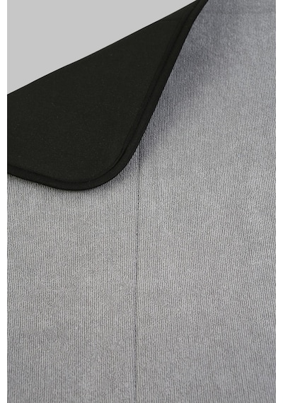 Microfiber Bulaşık Kurutma Matı 46x36 cm Kurulama Bezi Kurutma Örtüsü Tezgah Üstü Gri