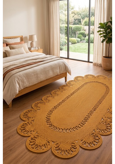 Jüt Hasır Oval Kilim Dekoratif Örgü Model Halı Salon Oturma Odası Mutfak Koridor Yatak Odası Banyo Balkon Yolluk Bohem Ev Dekoru 220hasırbambu Jüt Hasır Oval Kilim Dekoratif Örgü Model Halı Salon Oturma Odası Mutfak Koridor Yatak Odası Banyo Balkon Yolluk Bohem Ev Dekoru 220hasırbambu