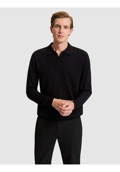 Pierre Cardin Siyah Regular Fit Kazak 50330182 Vr046