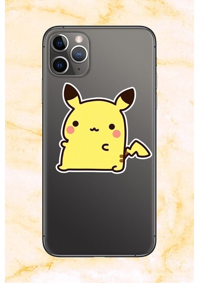 Cute Temalı Laptop Notebook Tablet Sticker Seti 17 'li