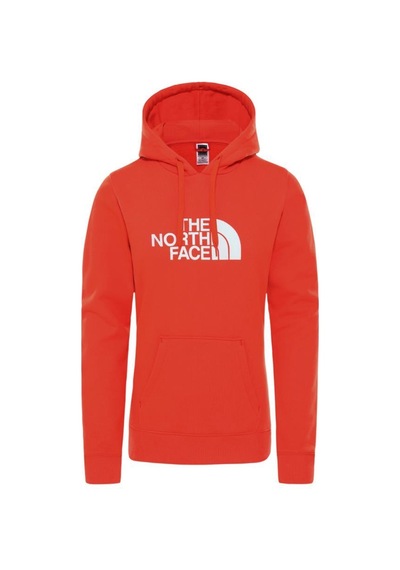 The North Face Drew Peak Pullover Hoodie Kadın Sweatshirt Kırmızı