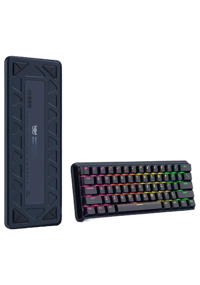 Waızowl Lightning 60 Siyah %60 Raesha Manyetik Switch 8k Hz Hall Effect Hotswap Rgb İngilizce Gaming Klavye