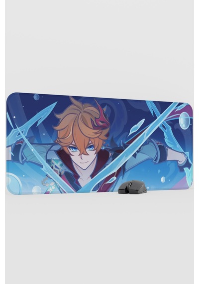 Childe Genshin Impact Anime Gacha V1 - 90x40 Xxl Gaming Mouse Pad Fare Altlığı