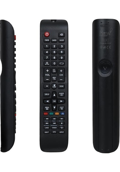 Dijitsu 55sh - Technobox Tx Led 43 - Electromaster Em 122 - Rose Atv-232 Küçük Kalıp Lcd Led Tv Kumanda