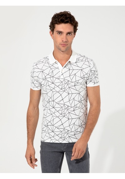 Ekru Polo Yaka T-shirt 15469610