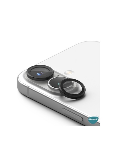 Microsonic Xiaomi Poco X8 Pro Tekli Kamera Lens Koruma Camı Siyah