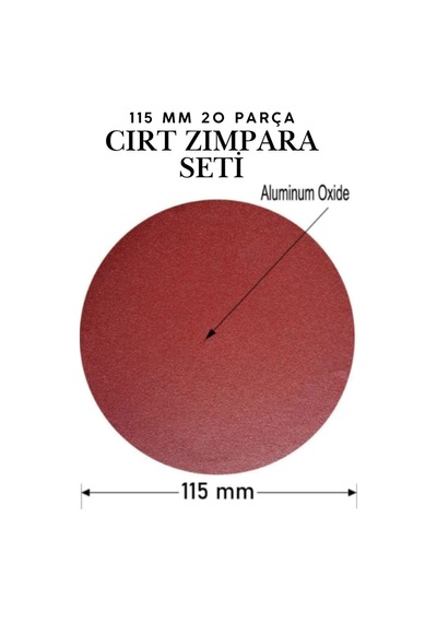 115mm Cırt Zımpara Seti 20 Parça - Matkap Aparatı Ve Avuç İçi Spiral Taşlama Uyumlu El Zımpara Takımı 115mm Cırt Zımpara Seti 20 Parça - Matkap Aparatı Ve Avuç İçi Spiral Taşlama Uyumlu El Zımpara Takımı