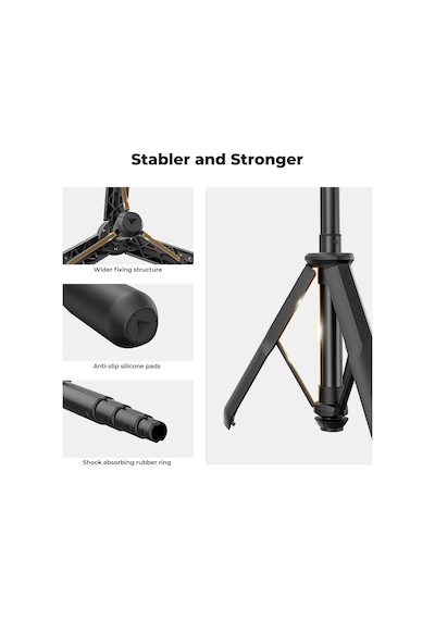 K&f Concept 60cm Selfie Çubuğu & Tripod Aksiyon Kameralar Ve Cep Telefonları İle Uyumlu