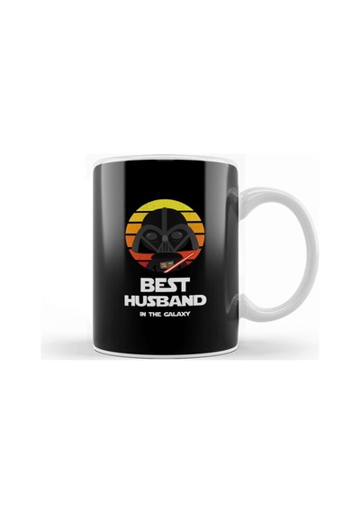 Best Husband In The Galaxy Husband Star Wars Kupa Bardak Porselen Karışık
