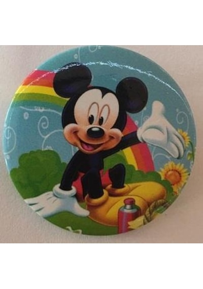 10 Adet Mickey Mouse Rozet Hediyelik Erkek Parti Malzemeleri