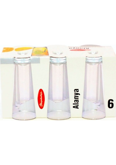 Paşabahçe 52138 Kalın Limonata Bardağı 6 Lı Şeffaf
