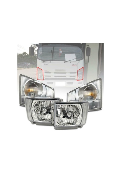 Isuzu Npr Sağ Sol Ön Far Sinyal Takımı 2008-2016 Motorsuz N11.1435
